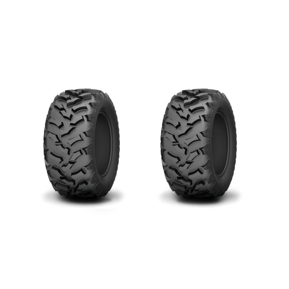 Kenda Set of Two K3203 Mastodon AT Front Tires [27x9R14] (8 Ply)
