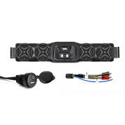 SSV Works 4 Speaker Overhead Weatherproof Sound Bar With RCA Harness And AUX/USB Add-On