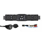 SSV Works 4 Speaker Overhead Weatherproof Sound Bar With RCA Harness And AUX/USB Add-On
