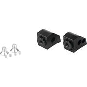 Puig Adjustable Footpeg Adaptors Passenger Black - 20252N