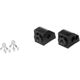 Puig Adjustable Footpeg Adaptors Passenger Black - 20252N