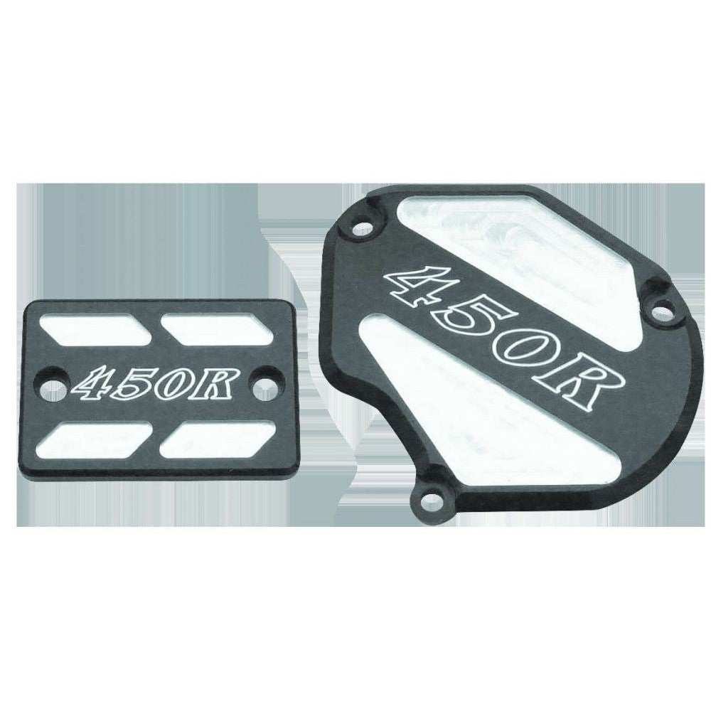 Modquad Brake And Throttle Cover Set Black TSET2-RBLK06