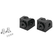 Puig Adjustable Footpeg Adaptors Rider Black - 20236N