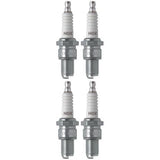 Set 4 NGK Standard Spark Plugs for Yamaha IT175 1978-1977 Engine 175cc