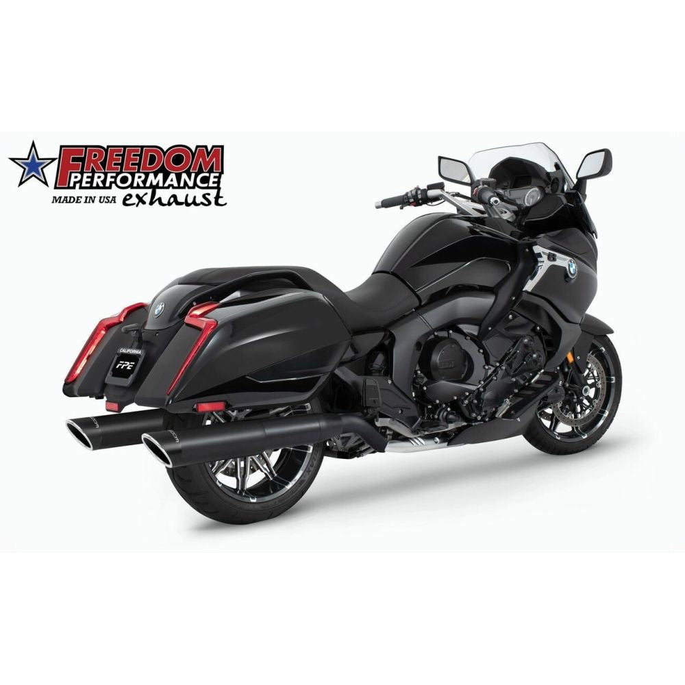 Freedom Performance 2-Step 4.5" Slip-On Exhaust Black With Black Tip BM00038