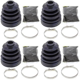 Complete Rear Inner & Outer CV Boot Repair Kit Polaris RANGER EV 4X4 2010-2016