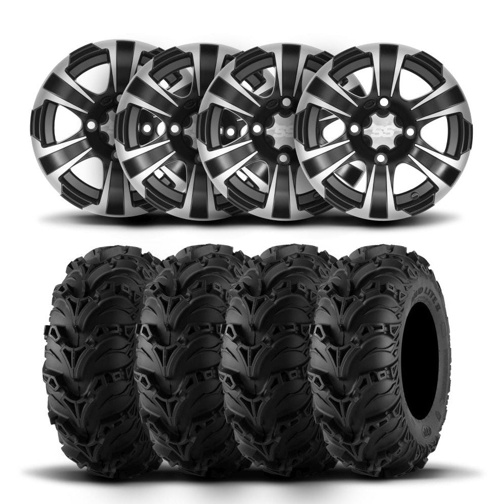 ITP SS312 12" Wheels And Mud Lite II Tires [23x8-12]