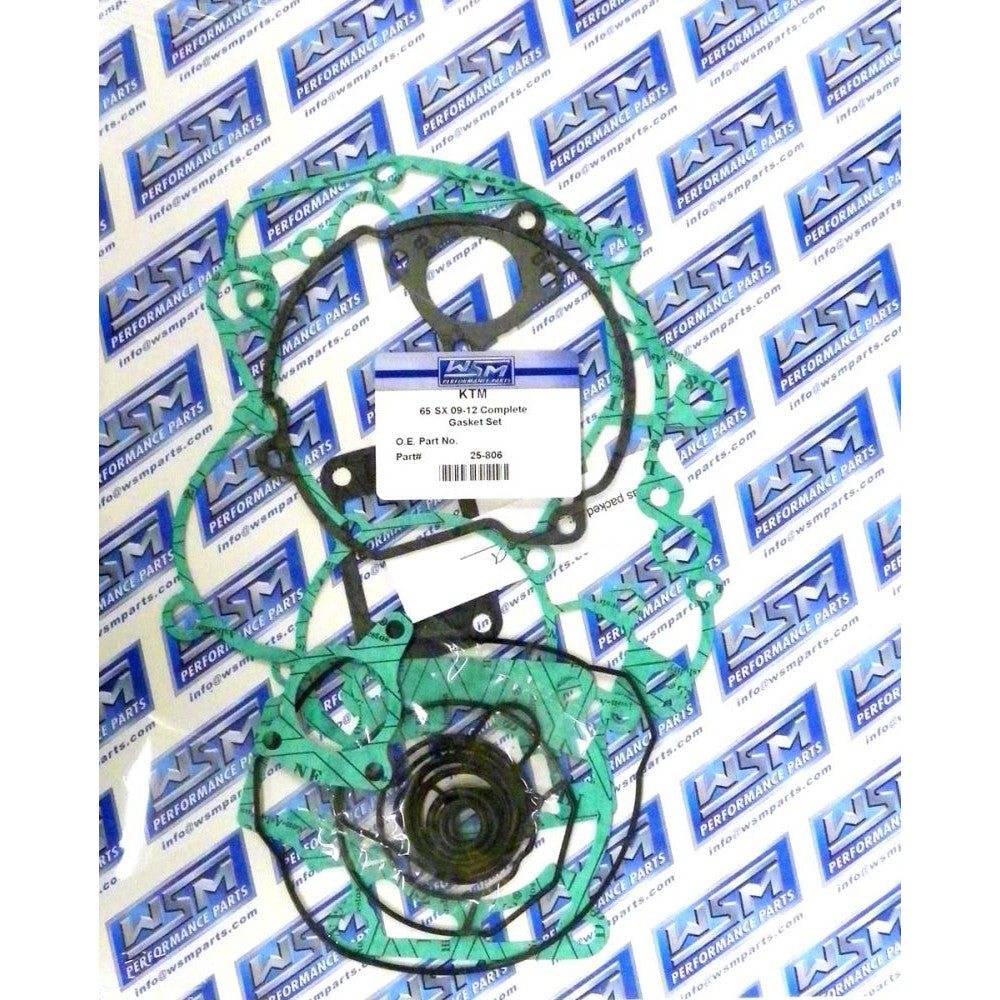 WSM Complete Gasket Kit For KTM 65 SX / XC 09-23 25-806