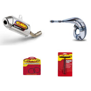 Fatty Exhaust Pipe Shorty Silencer & O-Ring Kit for KTM 250SX 2011-2014