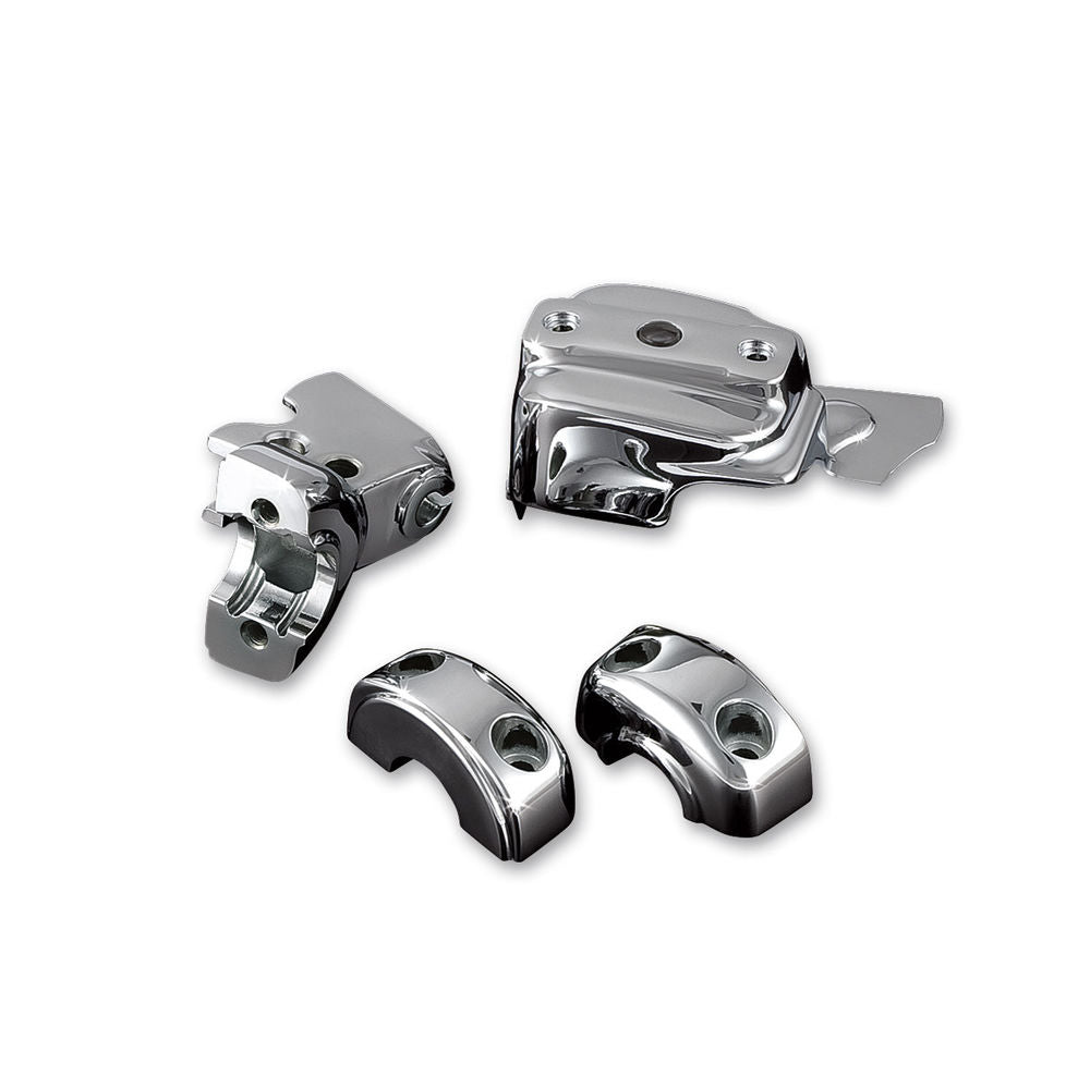 Kuryakyn Chrome Brake Clutch Perch Control Dress Up Kit Harley Touring Trike FL