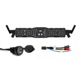 SSV Works Overhead Weatherproof Speaker Set W/ Harness And AUX/USB Add-On For Honda Pioneer 1000 15-19
