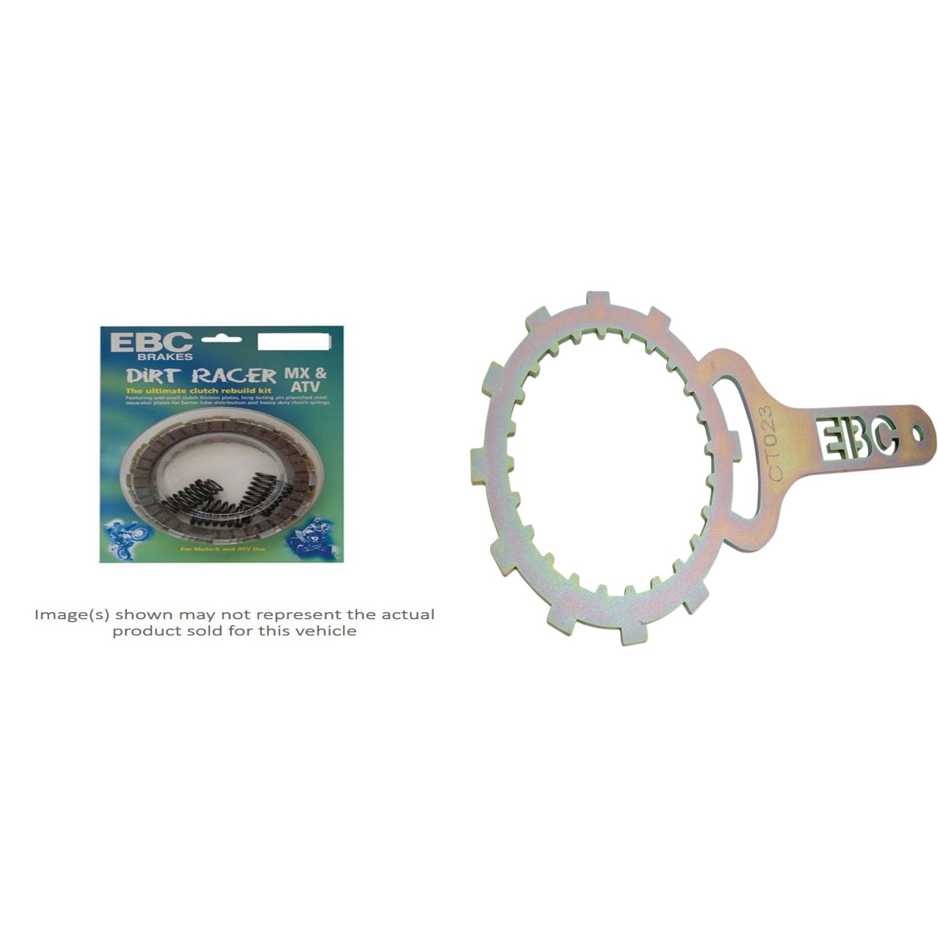 EBC DRC Series Clutch Rebuild Kit W/Removal Tool for KTM 525 XC ATV 2008-2012