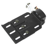 Letric Lighting Side License Plate Mount With Light Chrome