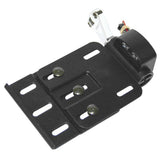 Letric Lighting Side License Plate Mount With Light Chrome