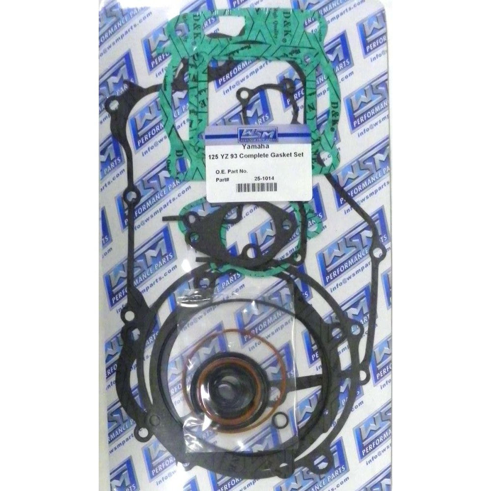 WSM Complete Gasket Kit For Yamaha 125 YZ 1993 25-1014