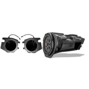 SSV Works Front 6.5" Unloaded Speaker Pods W/ 10" Unloaded Subwoofer Enclosure For Polaris RZR 14-21
