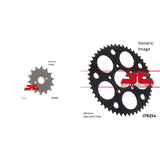 Kit de piñones de acero delanteros y traseros para todoterreno HONDA XL200R 1983-1984