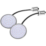 Insertos de intermitentes tipo bala Letric Lighting, color rojo, 1156