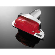 Highway Hawk HH-68-313 Taillight Lucas + Bracket Chr