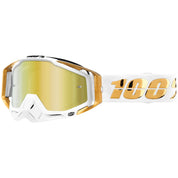 100% Gen1 Racecraft Goggles LTD with Gold MirrorLens - 50110-313-02