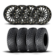 ITP SD Single 15" Matte Black Wheels And Tenacity Tires [32x10R-15]