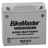 BikeMaster AGM 12V Platinum Battery For BMW K1600GT 2011-2019 Grey