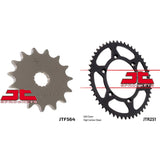 Front & Rear Sprocket Kit for YAMAHA YZ125 P,R,S-5XE2 02-04 JT Sprockets