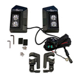 Trailstrike Sunrise V1 Aluminum Universal Sideview Mirror For UTV with LED Spot Light