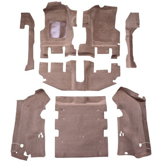 ACC Replacement Carpet Kit For 2003-2006 Jeep Wrangler Long Console with Rocker Panels Complete - CHOOSE COLOR