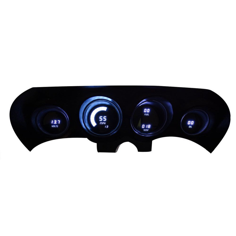 Intellitronix 1969-1970 Ford Mustang LED Digital DP7003 - White