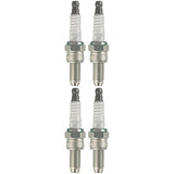 Set of 4 NGK Standard Spark Plugs for Yamaha PHAZER PZ50M 2010-2007 Engine 500cc