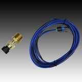 Intellitronix Temperature Sending Unit - Gold Tone/Blue