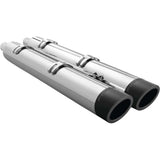 Freedom Performance Liberty Slip-On Muffler For Indian Chieftain 2014-2020 4" Chrome/Black