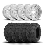 Ruedas ITP Delta Steel de 12" y neumáticos Mud Lite [27x12-12]