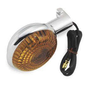BikeMaster Turn Signal and Lens For Yamaha TX500 1973-1974 Front Left Orange