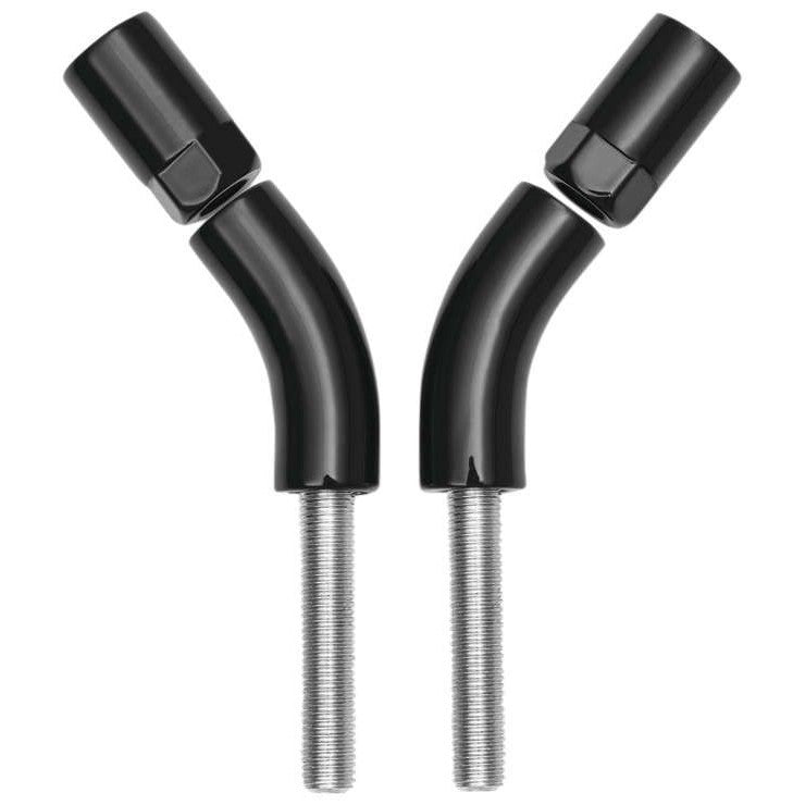 Kuryakyn Mirror Stem Extenders Gloss Black
