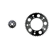 DRIVEN 520 Front & Rear Steel Sprocket Kit for Street SUZUKI GSX-R600 2004-2005