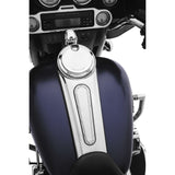 Arlen Ness Slot Track Fuel Gas Door Black for Harley FLT FLHT 92-07 New