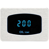 Dakota Digital Series I Rectangle Bezel Oil Temperature Gauge Temp ODY-07-1 New