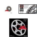 520 BMXR Chain Nat,Front & Rear Sprocket Kit KAW ZX600 Ninja ZX-6RR 2005-2006