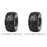 Set of 2 DURO Power Grip DI2025 Radial Front Tires 26x9R-12 6-ply