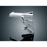 Kuryakyn Oil Line Cover and Transmission Shroud for V-Twin Chrome