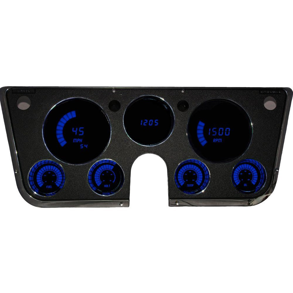 Intellitronix 1967-1972 Chevy Truck LED Digital Bargragh BG6003 - Blue