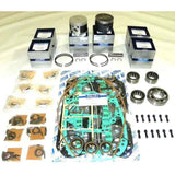 Kit de reconstrucción de cabezal de potencia WSM para Mercury / Mariner 105 - 240 Hp 6 cilindros 2.5L 90-05 .030 Más