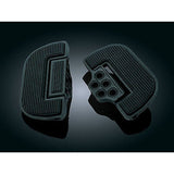 Kuryakyn Premium Black Floorboards Driver Rider Passenger Set Pair Harley Honda
