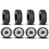 Rines System 3 SB-3 Beadlock mecanizados/negro mate de 15" y neumáticos XT400 [32x10R-15]