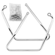 Bikers Choice Saddlebag Guard For - 302114 With Hardware Pair Chrome