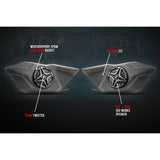 SSV Works Front Door 6.5" Kicker Speaker Pods 190-RZ5-DF65K