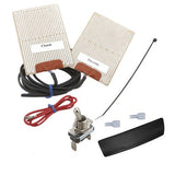 Kit de calentadores de puños para motocicleta SYMTEC 210019MT con interruptor de palanca de metal