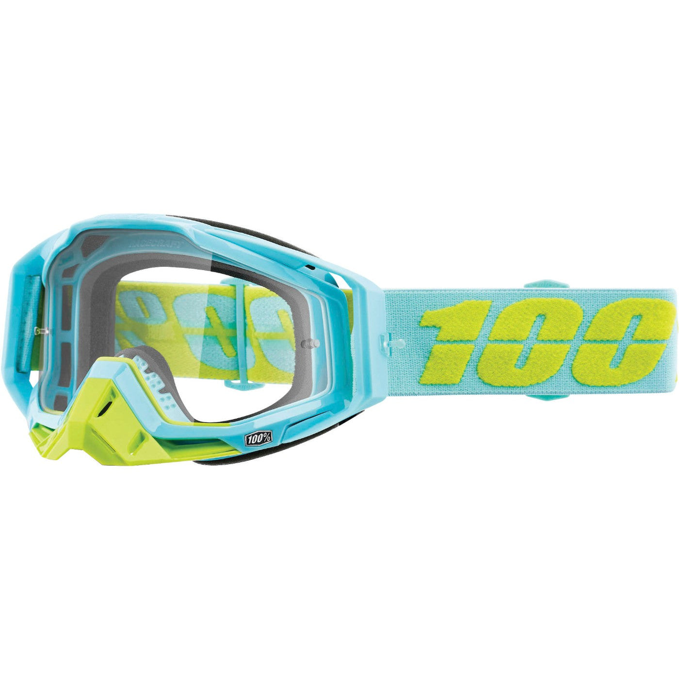 100% Gen1 Racecraft Goggles Pinacles with Clear Lens - 50100-335-02